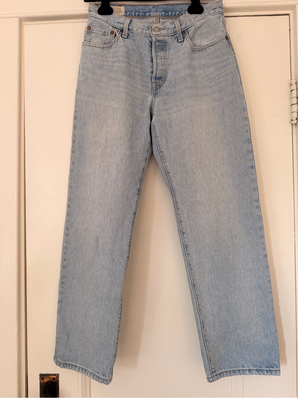 Women's Blue 501 Jeans W27 L30 - Classic Denim